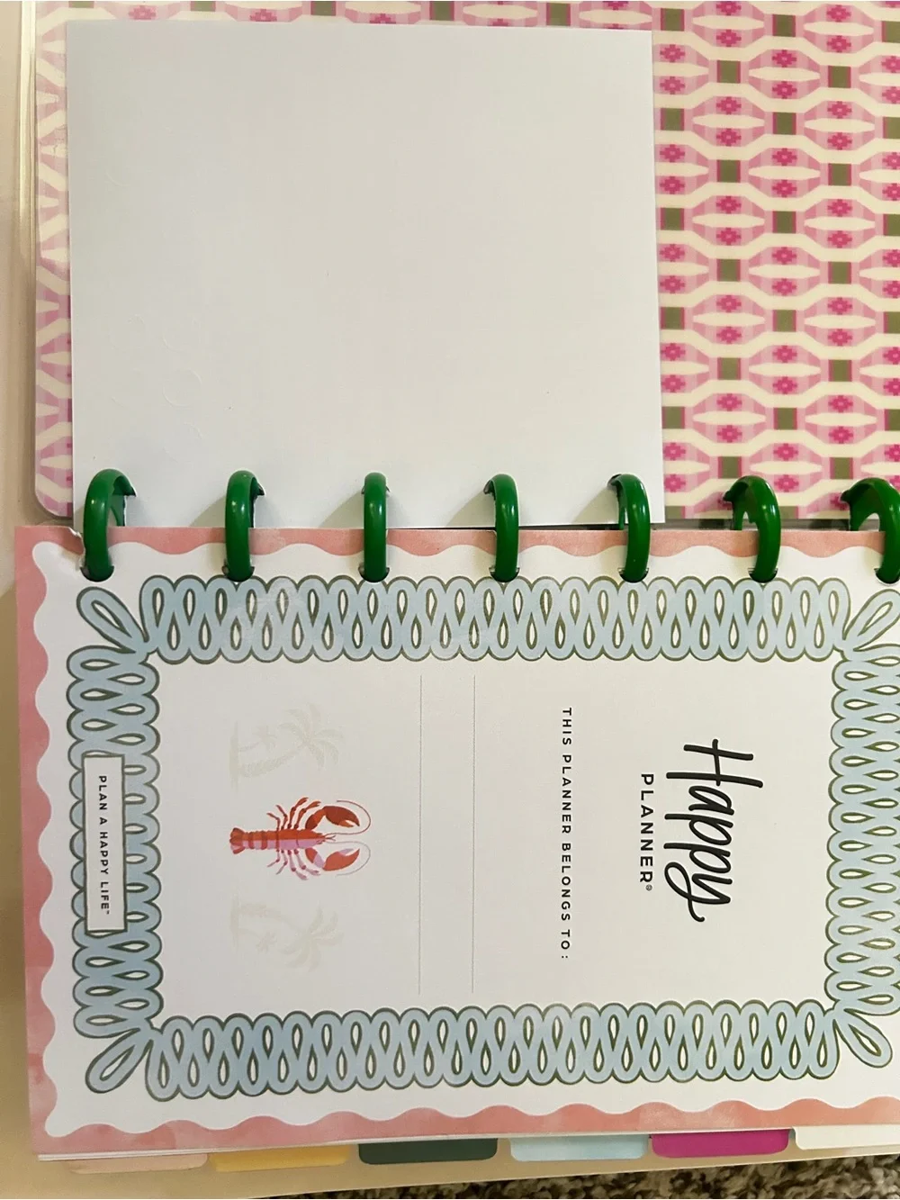 Mini Happy Planner Vacation Lot